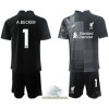 Officiële Voetbalshirt + Korte Broek Doelman Liverpool Alisson Becker 1 Derde 2021-22 - Kids